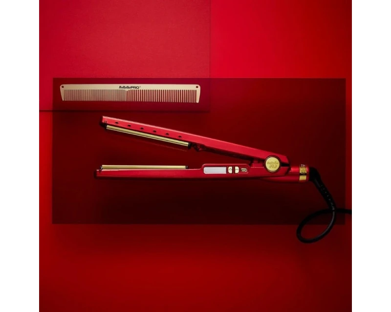 Babyliss Pro plancha de pelo Edición Limitada Titanio Rojo