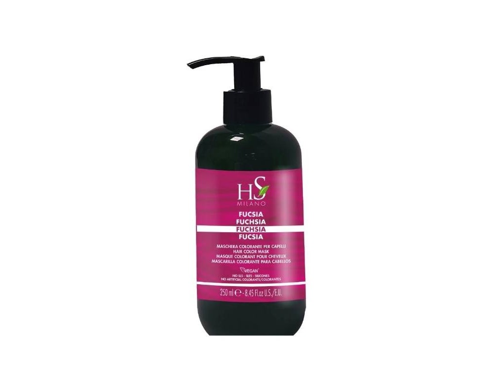 HS Milano mascarilla color fucsia 250ml