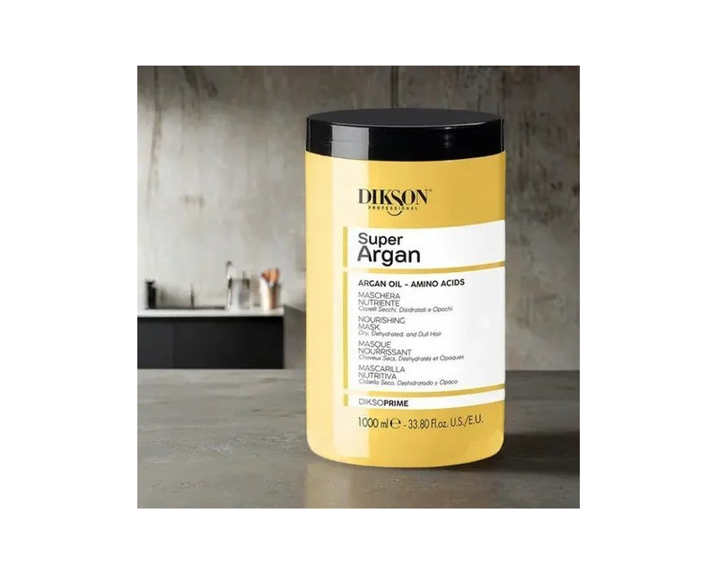Dikson Prime Argán mascarilla nutritiva cabello seco 1000ml
