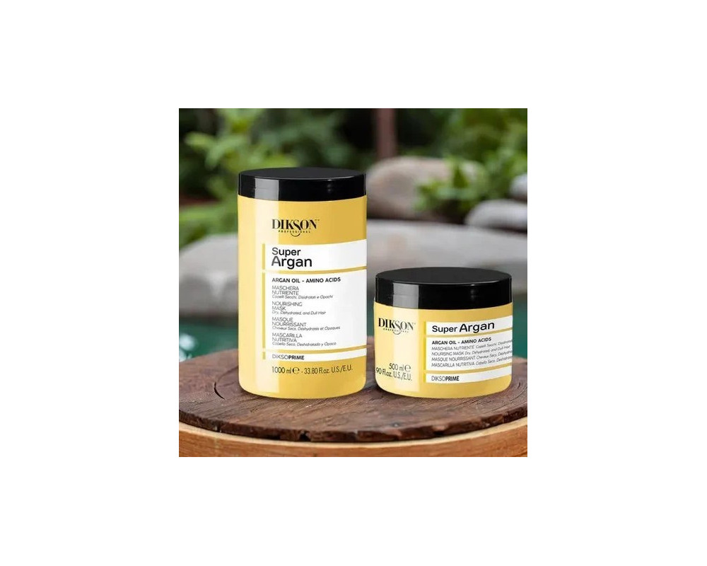 Dikson Prime Argán mascarilla nutritiva cabello seco 500ml