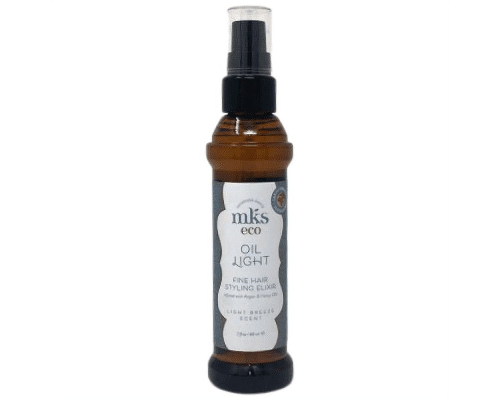 Mks Eco Oil Light Breezen Scent aceite para cabello fino 60ml