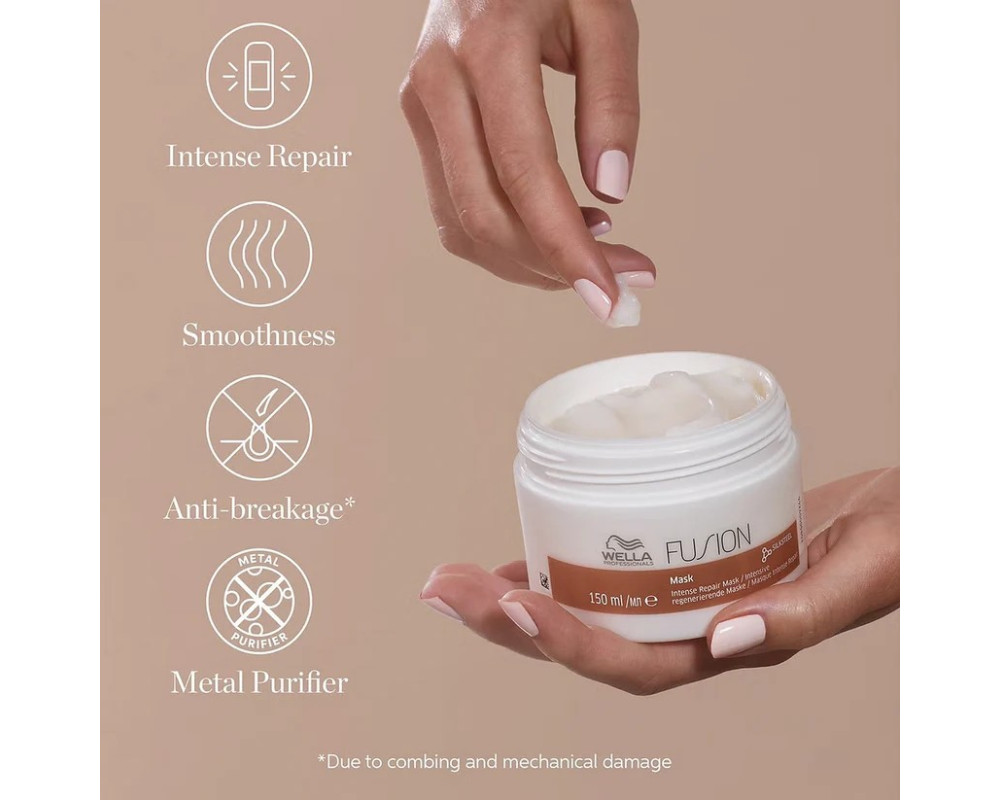 Wella Fusion Intense Repair Mask mascarilla reparadora 500ml