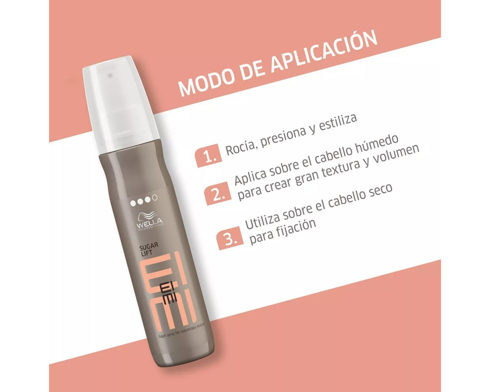 Wella Eimi Sugar Lift spray volumen y textura 150 ml