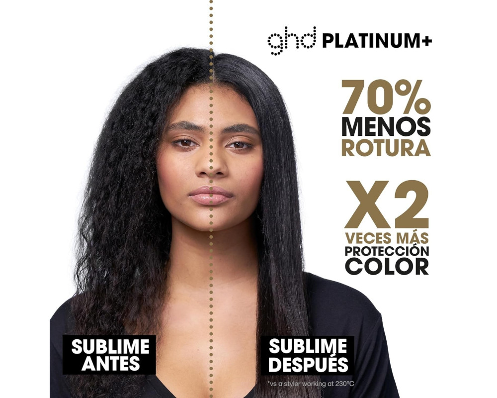Ghd Platinum+ Styler Hydra plancha de pelo negra