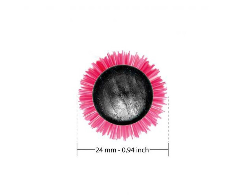 Tek Ceramik Antibacteric Oxy cepillo cerámico con mango de madera Ø24mm