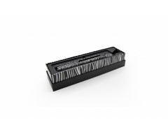 Corioliss C-Style Silver Zebra Soft Touch plancha de pelo