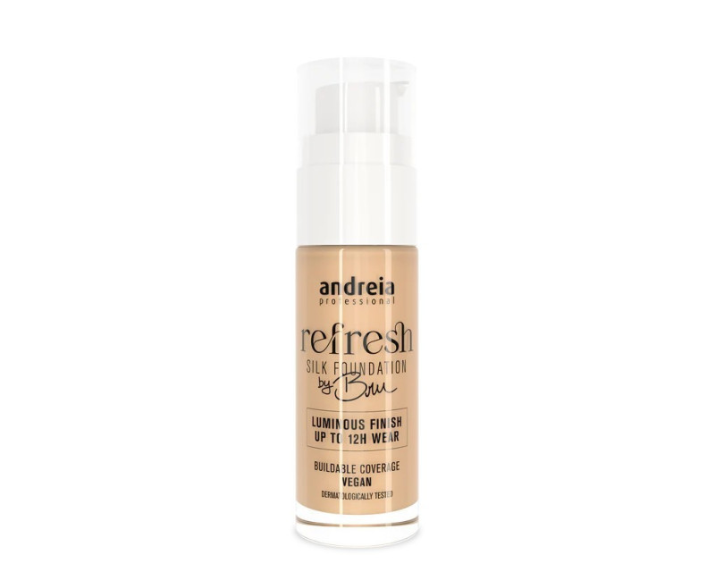 Andreia Refresh Silk Foundation 01 Creme base de maquillaje