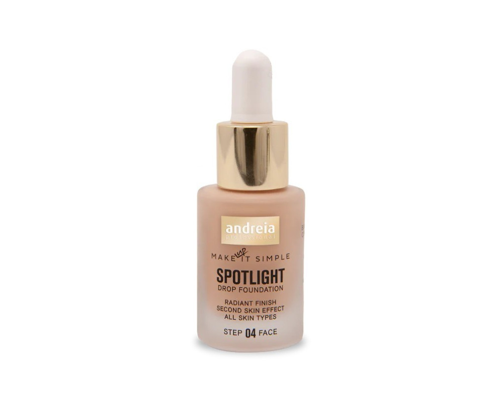 Andreia Spotlight Drop Foundation 03 Neutral Gold base de maquillaje