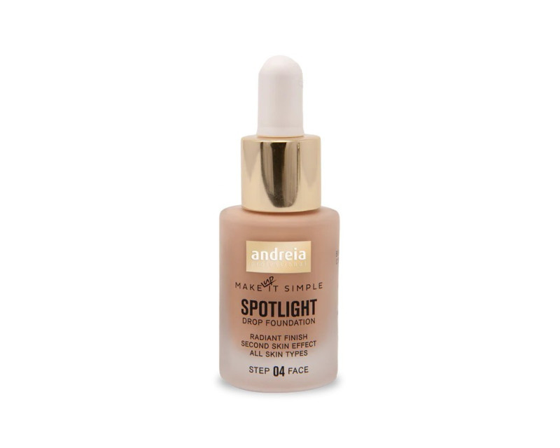 Andreia Spotlight Drop Foundation 04 Neutral Honey base de maquillaje