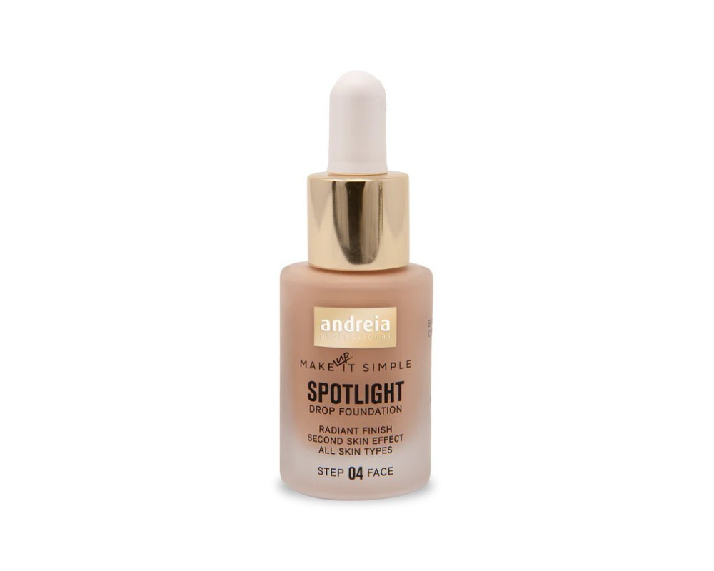 Andreia Spotlight Drop Foundation 04 Neutral Honey base de maquillaje