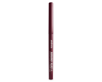 Andreia Waterproof Eyeliner Burgundy Velvet 12H lápiz de ojo color vino púrpura