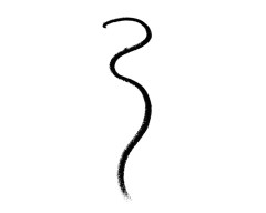 Andreia Waterproof Eyeliner Black Velvet 12H lápiz de ojo color negro