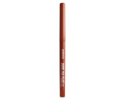Andreia Waterproof Eyeliner Burnt Red Velvet 12H lápiz de ojo color rojo ladrilo