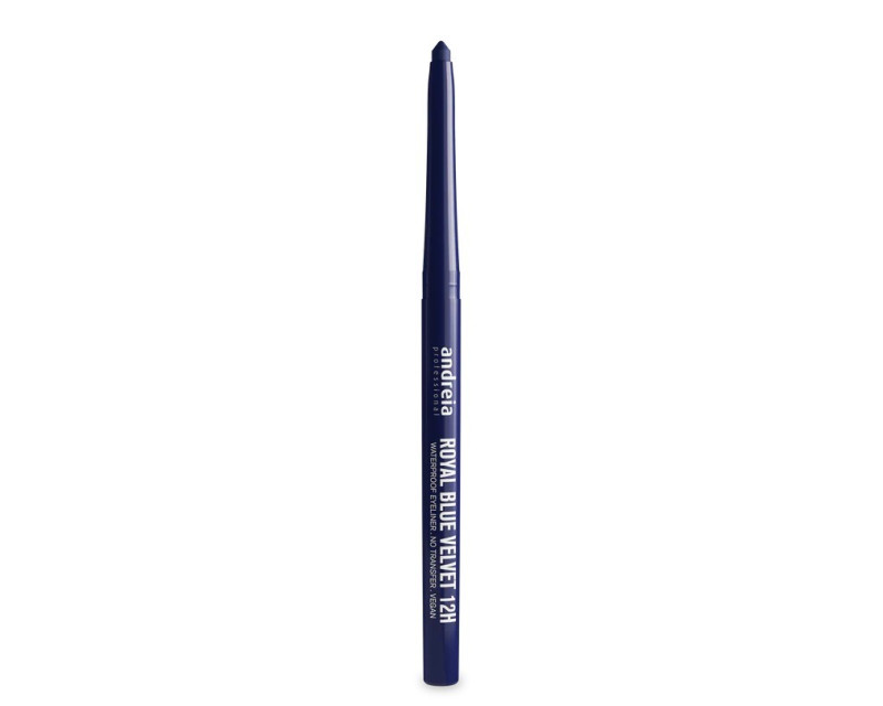 Andreia Waterproof Eyeliner Royal Blue Velvet 12H lápiz de ojo color azul