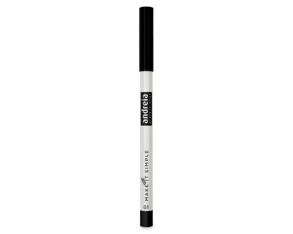 Andreia Show Time Eyeliner 01 Deep Black delineador de ojo color negro