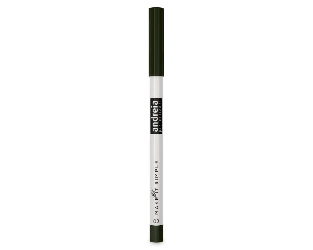 Andreia Show Time Eyeliner 02 Deep Green delineador de ojo color verde oscuro