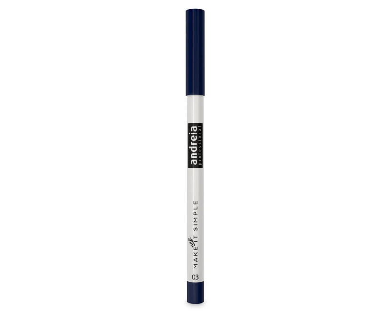Andreia Show Time Eyeliner 03 Deep Blue delineador de ojo color azul oscuro