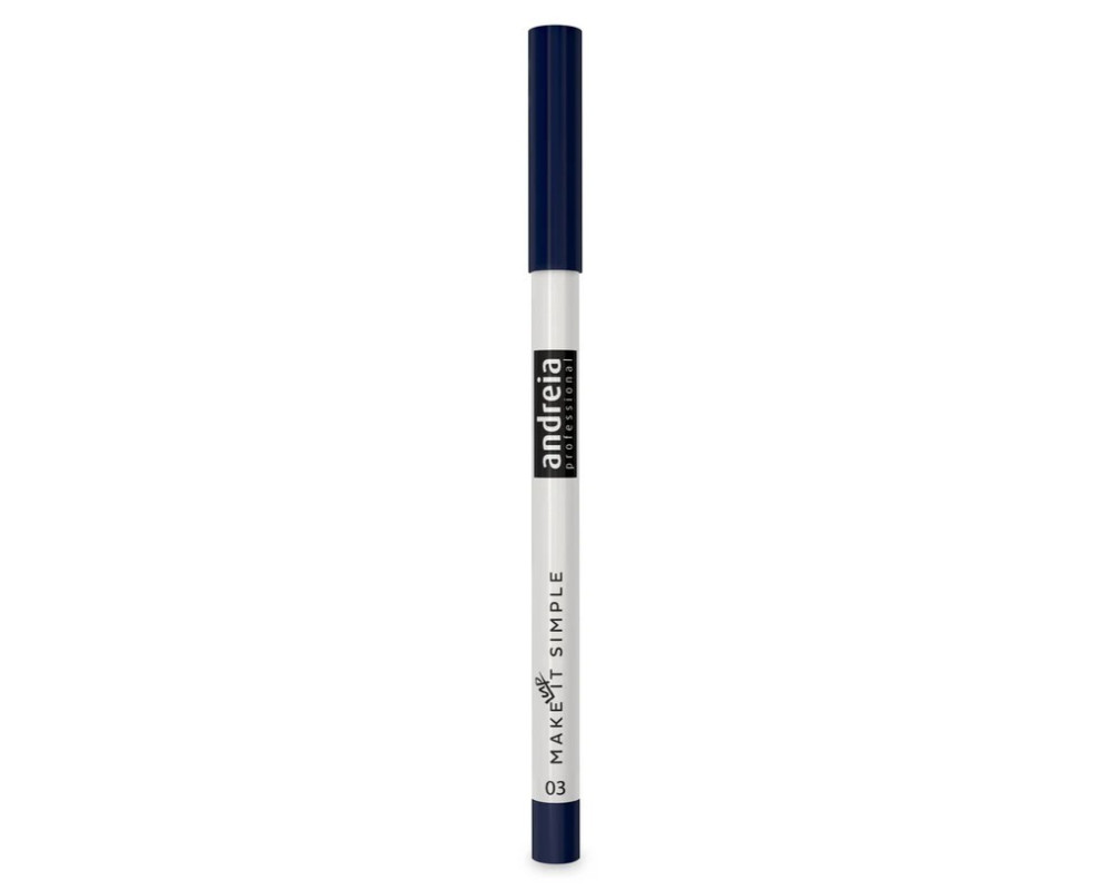 Andreia Show Time Eyeliner 03 Deep Blue delineador de ojo color azul oscuro