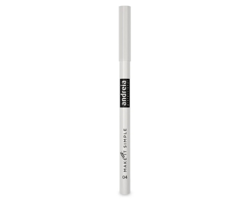 Andreia Show Time Eyeliner 04 Deep White delineador de ojo color blanco