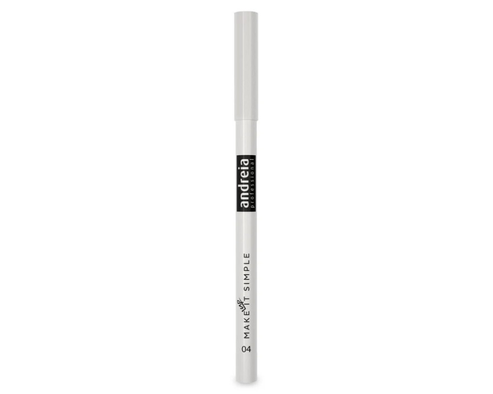 Andreia Show Time Eyeliner 04 Deep White delineador de ojo color blanco
