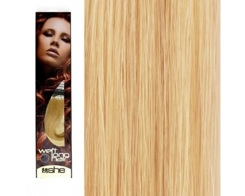 She Weft Long Hair extensión de cabello tejido liso color 20
