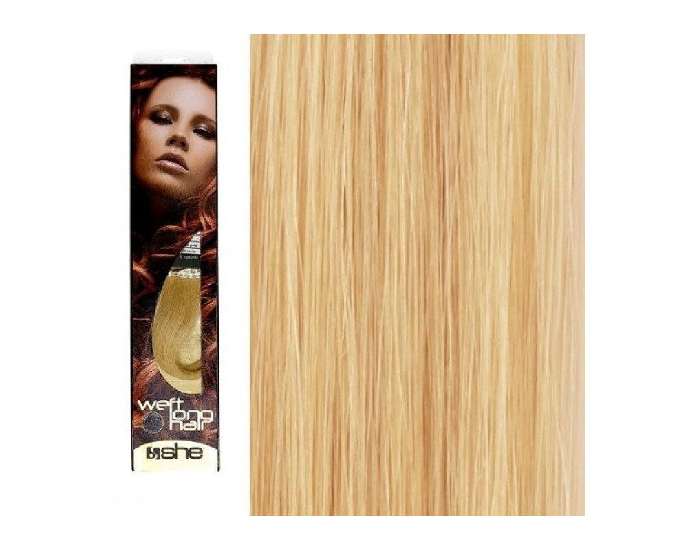 She Weft Long Hair extensión de cabello tejido liso color 20