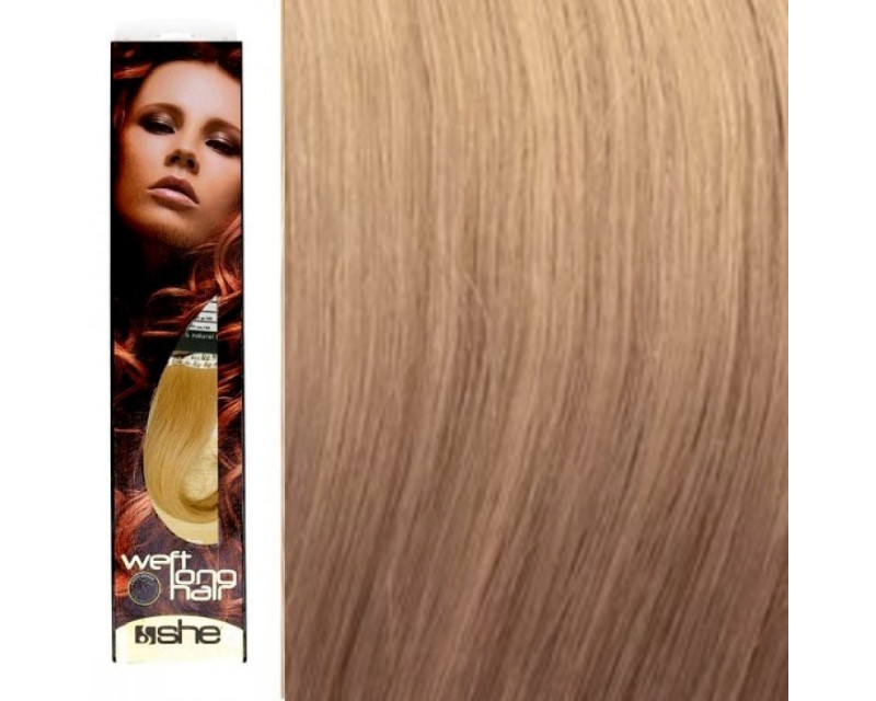 She Weft Long Hair extensión de cabello tejido liso color 20.27