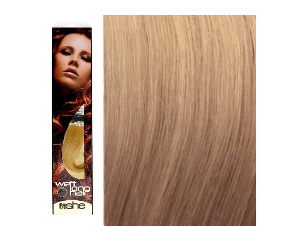 She Weft Long Hair extensión de cabello tejido liso color 20.27