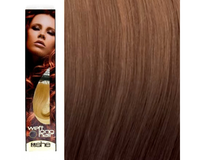 She Weft Long Hair extensión de cabello tejido liso color 8.26