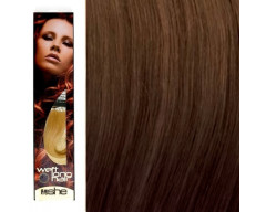 She Weft Long Hair extensión de cabello tejido liso color 6.12