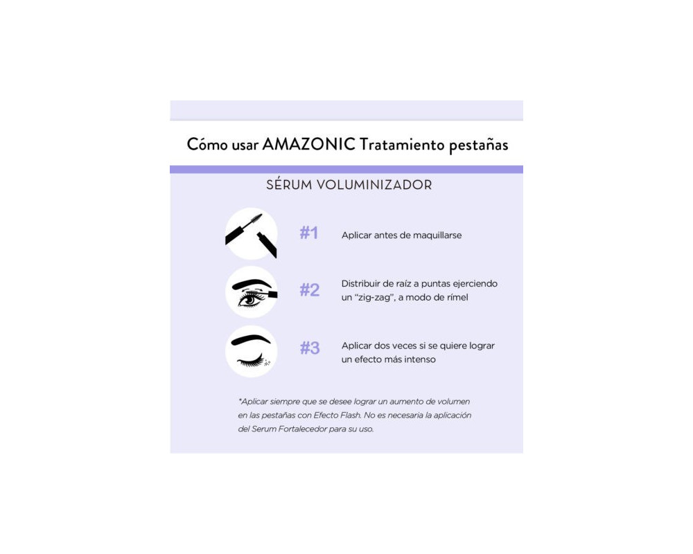 Nuggela & Sule Amazonic serum fortalecedor + voluminizador tratamiento de pestañas
