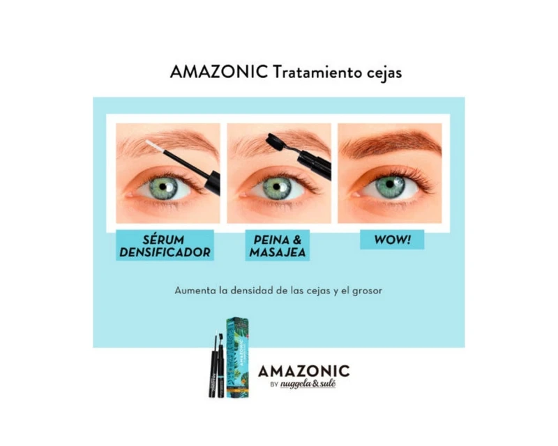 Nuggela & Sule Amazonic cejas serum densificador + cepillo