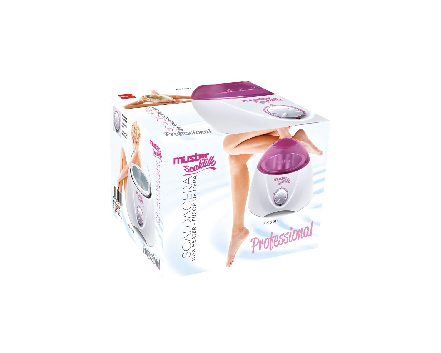 Muster Scaldacera Scaldillo calentador de cera profesional 1.5kg