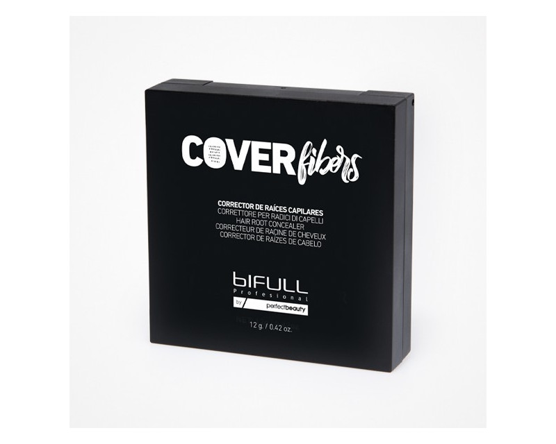 Bifull Cover Fibers corrector capilar en polvo de raices para canas rubio 12g