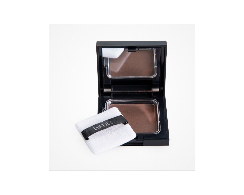 Bifull Cover Fibers corrector capilar en polvo de raices para canas marrón claro 12g