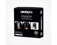 Bifull Cover Fibers corrector capilar en polvo de raices para canas marrón claro 12g