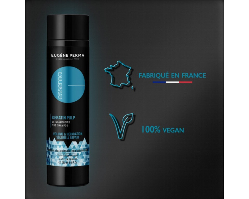 Eugene Perma Essentiel Keratin Pulp champú para cabello fino 100 ml