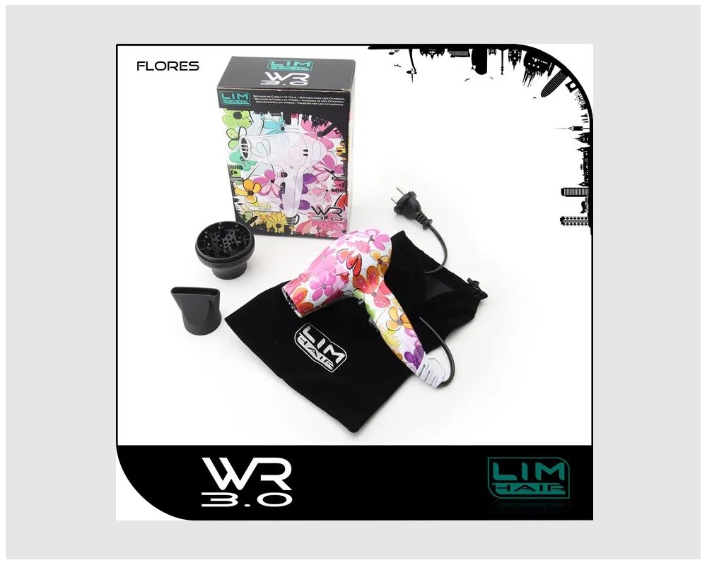 Lim Hair Secador de viaje WR 3.0. tropical