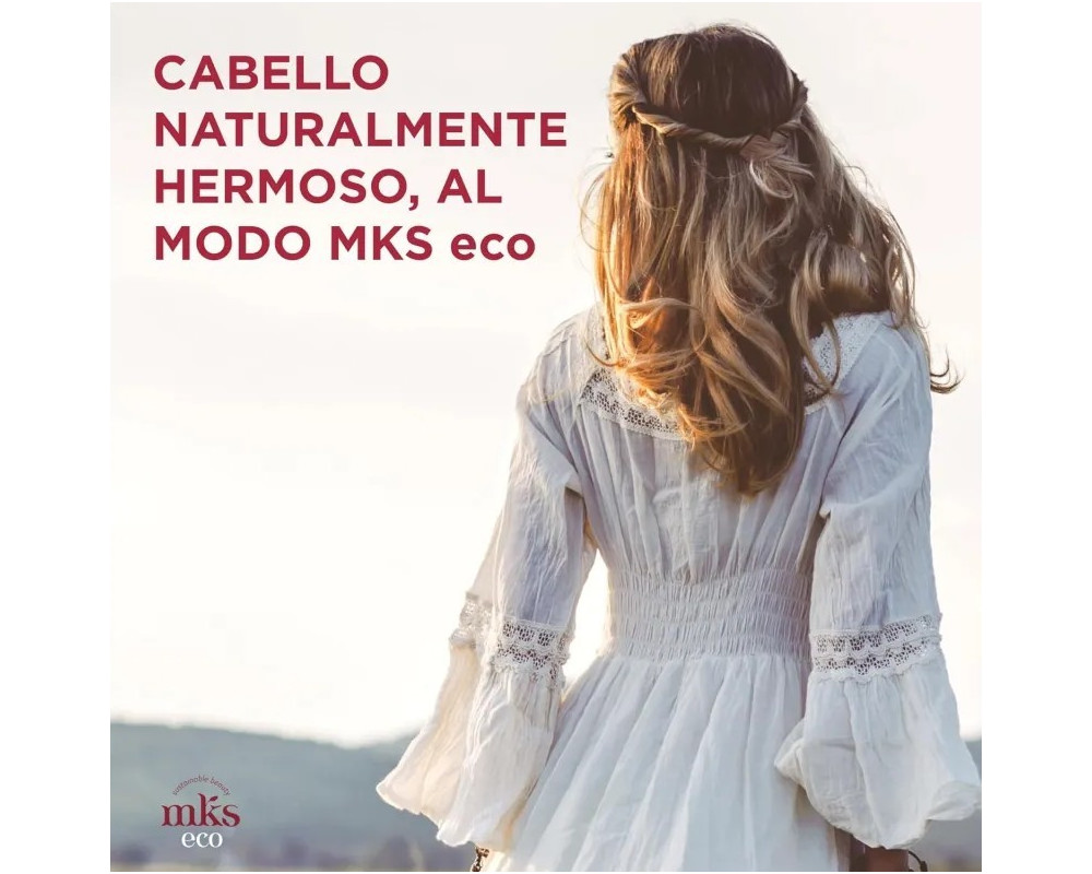 Mks Eco Oil Light Breezen Scent aceite para cabello fino 60ml