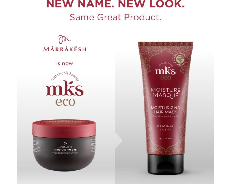Mks Eco Moisture Masque mascarilla para cabello seco 207ml