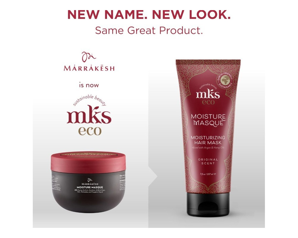 Mks Eco Moisture Masque mascarilla para cabello seco 207ml
