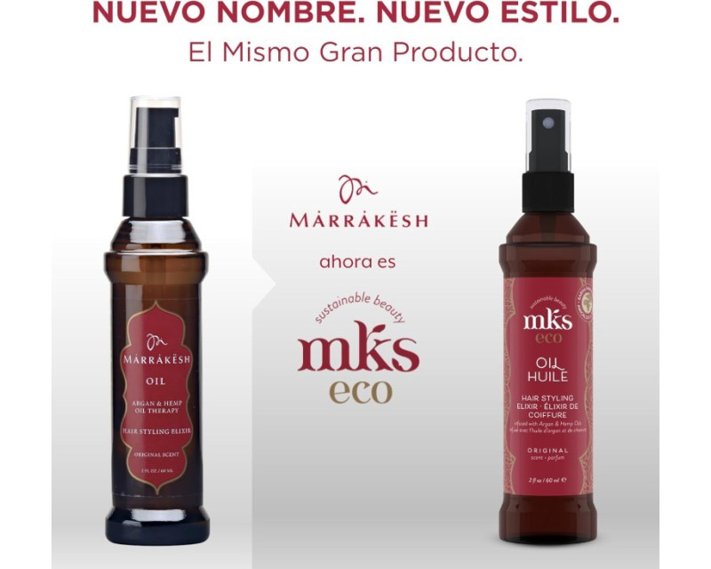 Mks Eco Oil Elixir Original aceite cabello nutritivo y brillo 60ml