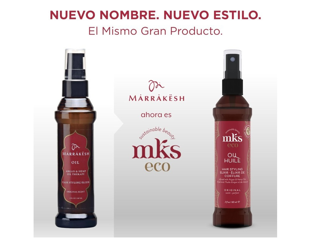 Mks Eco Oil Elixir Original aceite cabello nutritivo y brillo 60ml