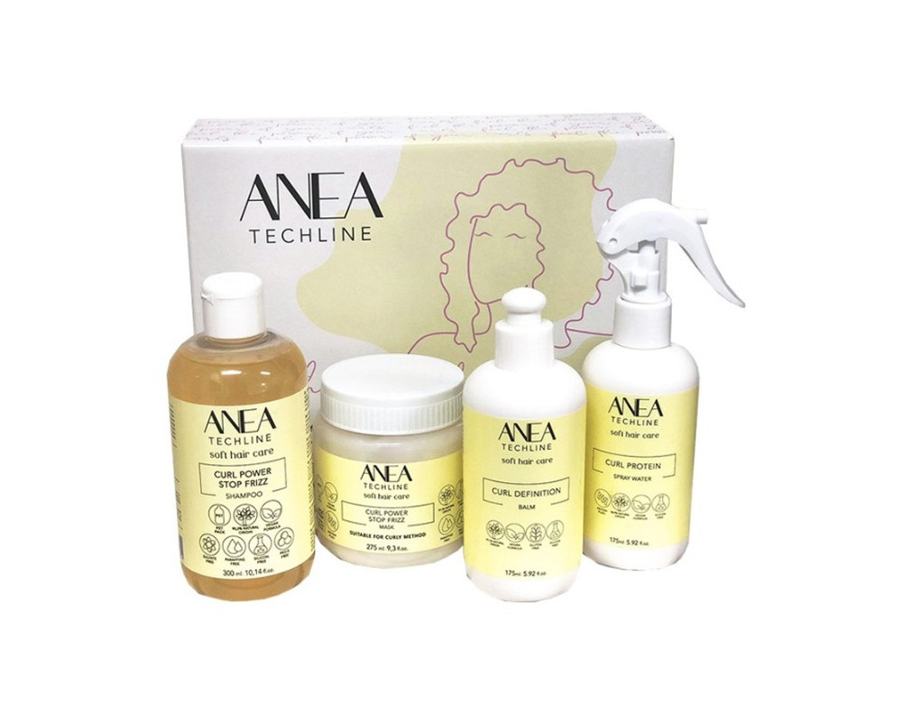 Kit Anea Techline Curl Power método curly