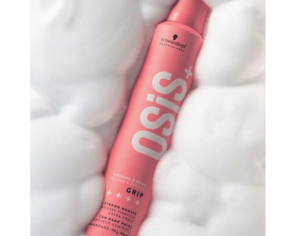 Osis+ Grip espuma fijación extrafuerte y volumen 200ml