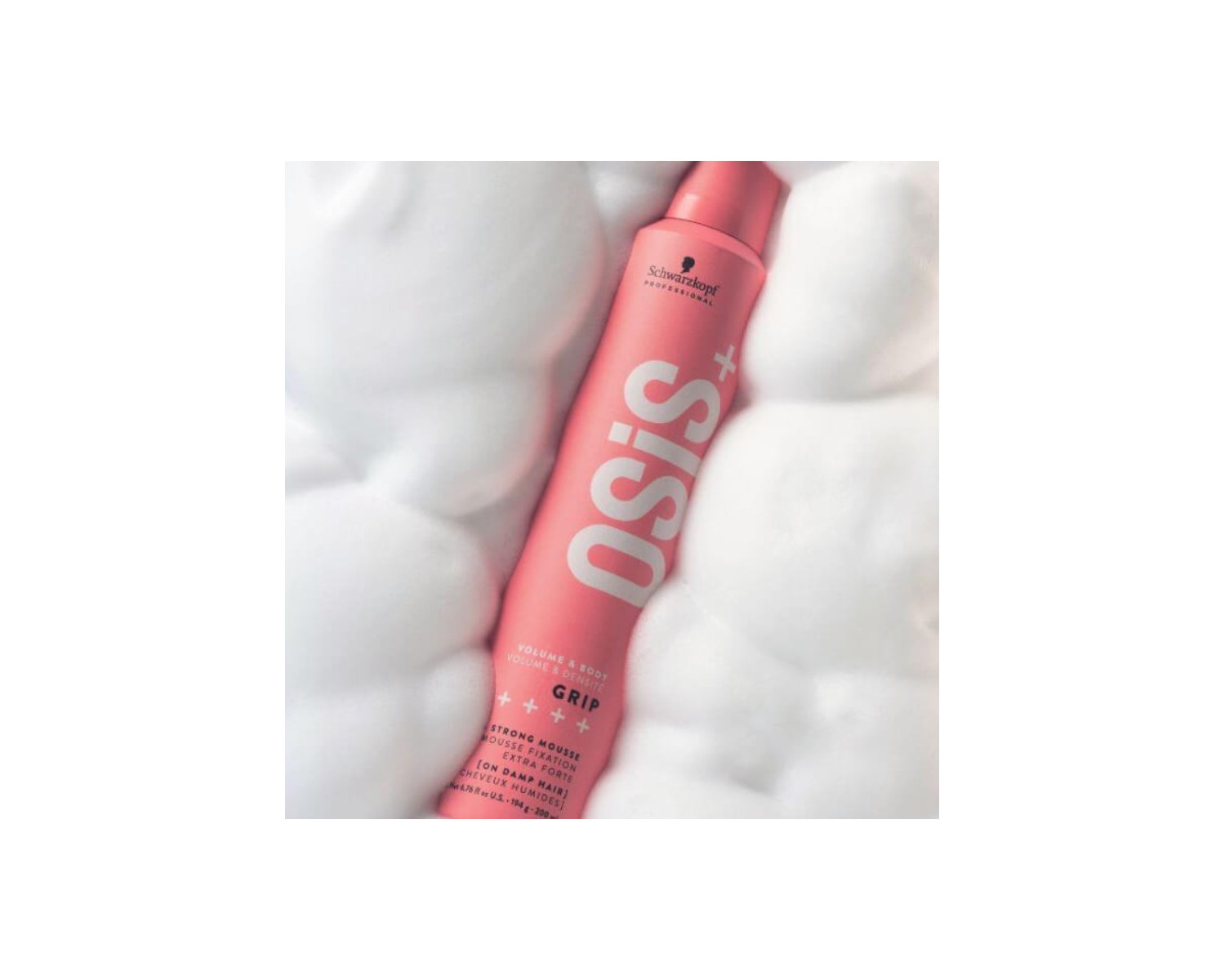 Osis+ Grip espuma fijación extrafuerte y volumen 200ml