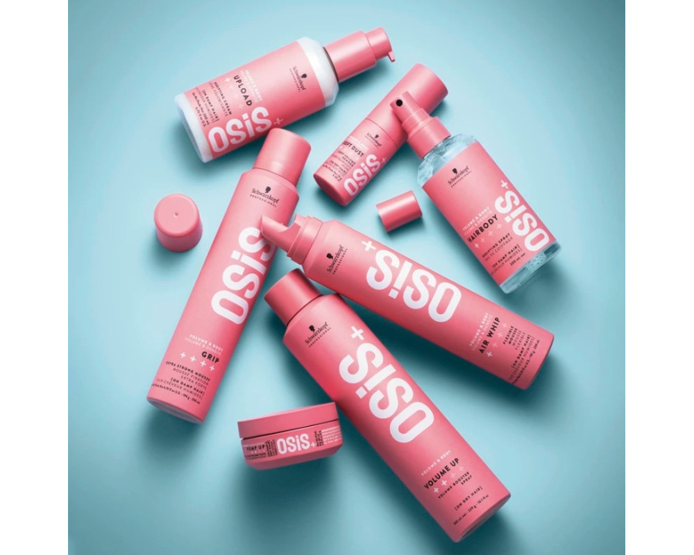 Osis+ Grip espuma fijación extrafuerte y volumen 200ml