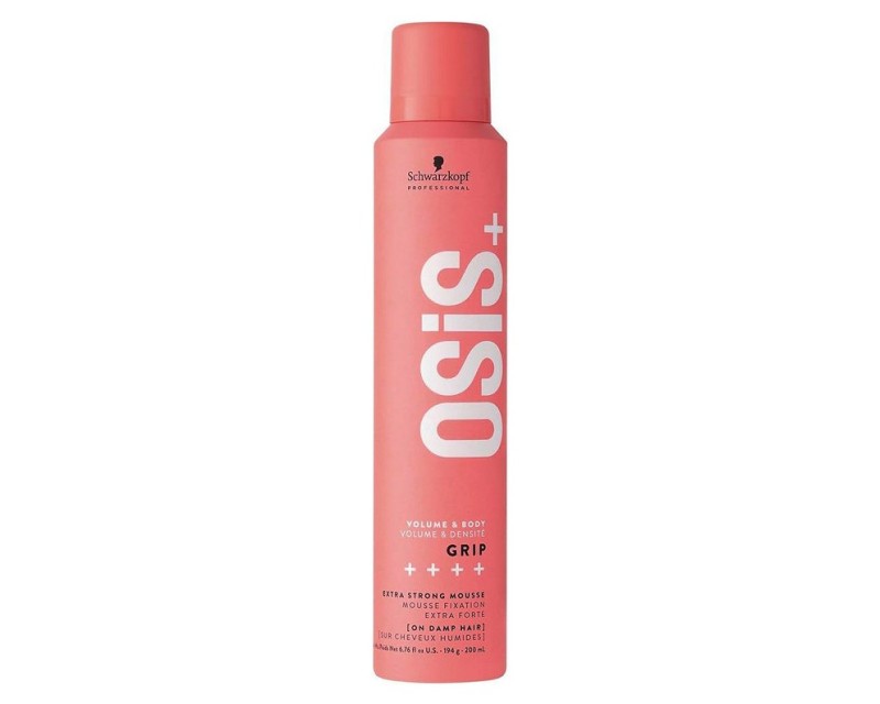 Osis+ Grip espuma fijación extrafuerte y volumen 200ml