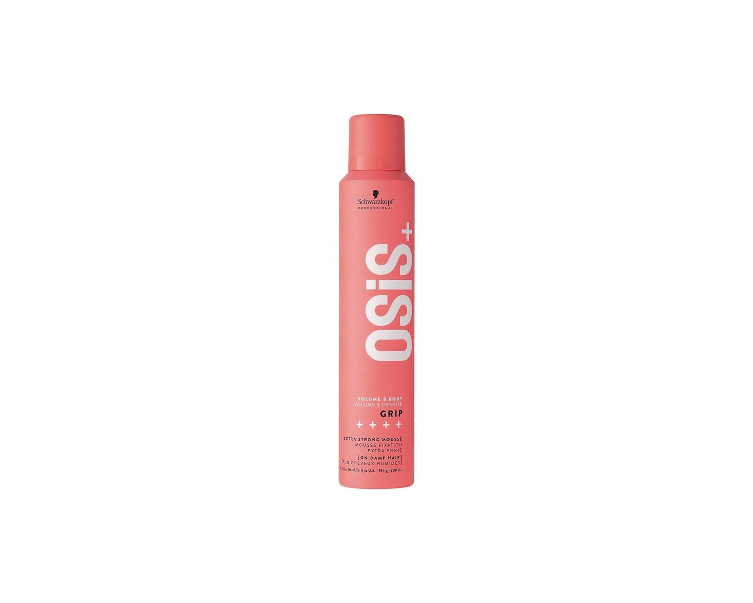 Osis+ Grip espuma fijación extrafuerte y volumen 200ml