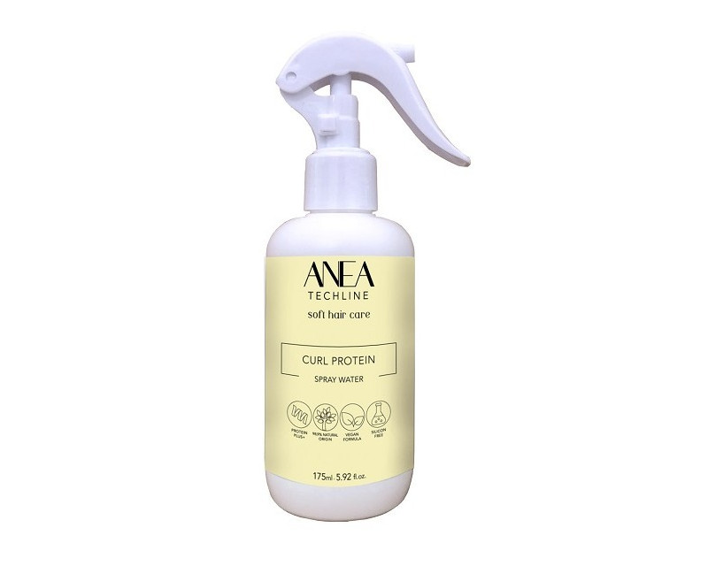 Anea Techline Curl Power Spray agua de proteínas para rizos 175 ml